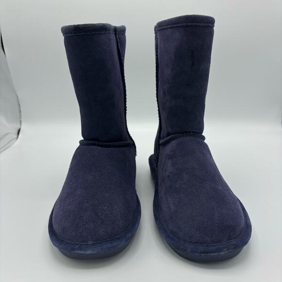 Bearpaw Emma Short 8" winter slip on boot - US women's size 6 - Dark blue - Picture 2 of 11